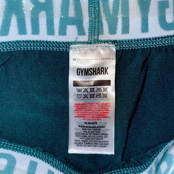 Gymshark Biker Shorts Green Size Small - Picture 5 of 5